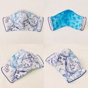 Little Mermaid Kids Face Mask